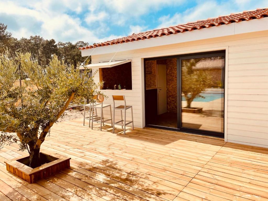 Villashomeclet - Villa Palm Beach Vensac Екстериор снимка