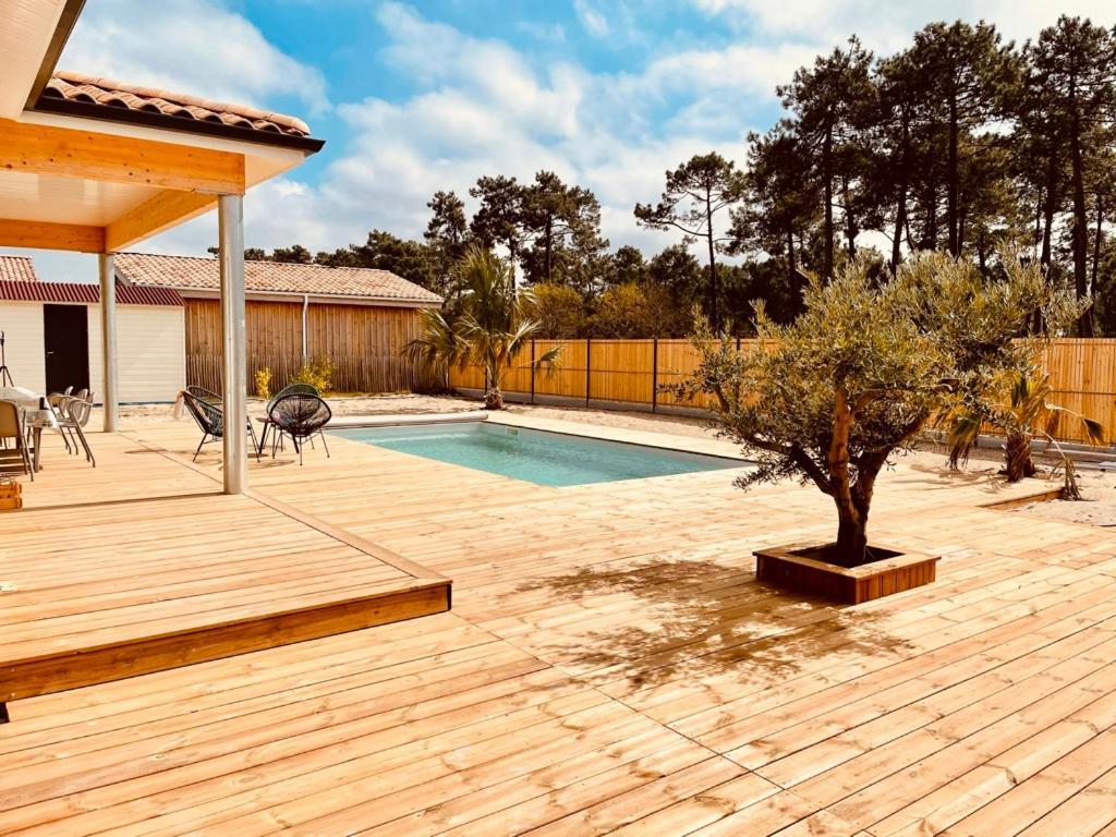 Villashomeclet - Villa Palm Beach Vensac Екстериор снимка